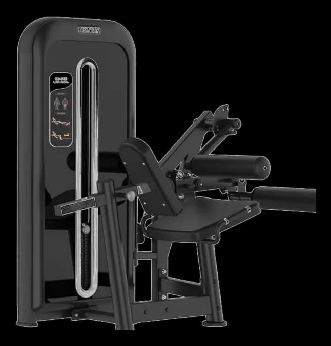 Seated Leg Curl — Pin Loaded commercial gym machine by New Era Fitness