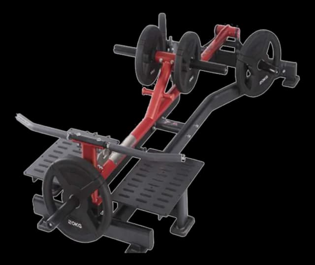 T-Shaped Rowing — Plate Loaded commercial gym machine by New Era Fitness