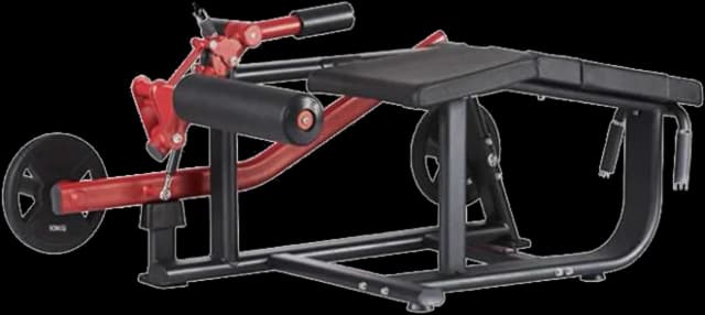Prone Leg Curl — Plate Loaded commercial gym machine by New Era Fitness