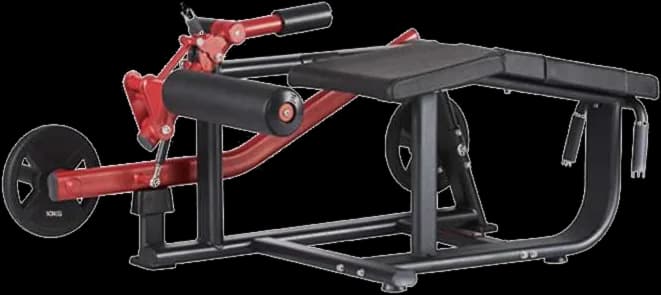 Prone Leg Curl — Plate Loaded commercial gym machine by New Era Fitness
