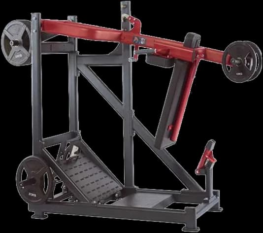 Pendulum Squat — Plate Loaded commercial gym machine by New Era Fitness