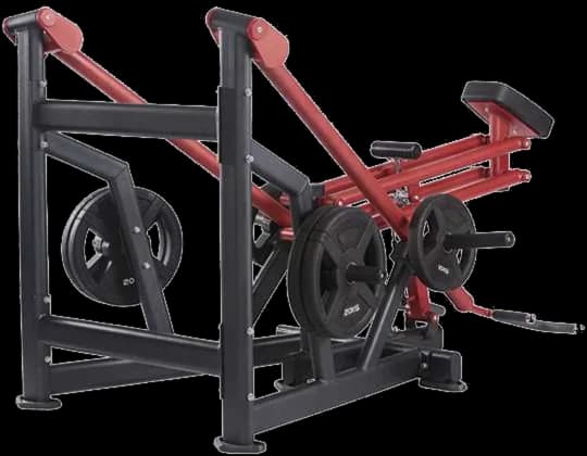 Bent Over Row — Plate Loaded commercial gym machine by New Era Fitness