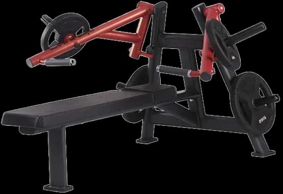 Flat Chest Press — Plate Loaded commercial gym machine by New Era Fitness
