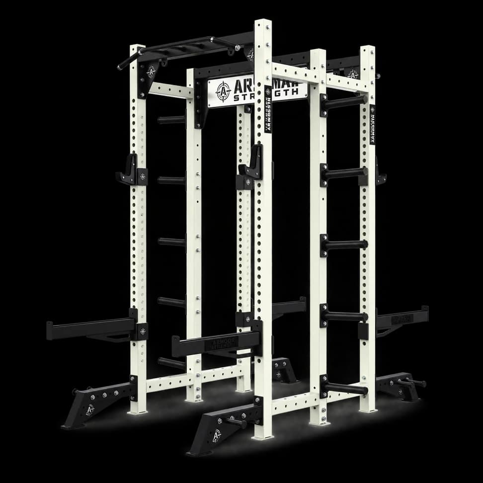 Arsenal Alpha-11 Double Half Rack — Racks & Benches commercial gym equipment by Arsenal Strength