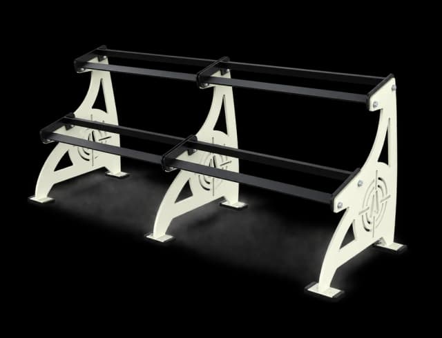 Arsenal Alpha 2 Tier Hex Dumbbell Rack — Racks & Benches commercial gym equipment