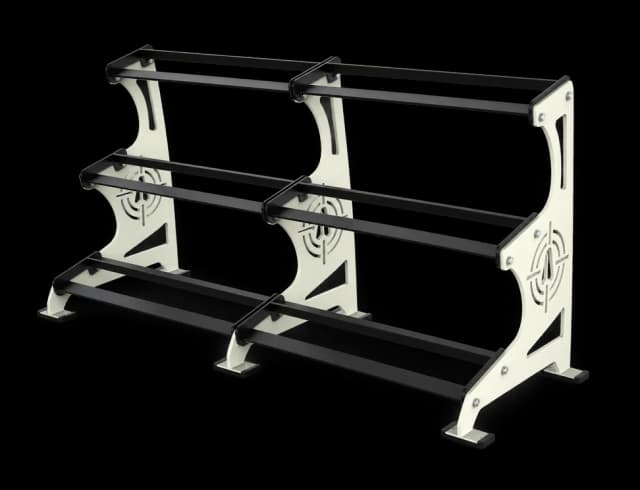 Arsenal Alpha 3 Tier Hex Dumbbell Rack — Racks & Benches commercial gym equipment
