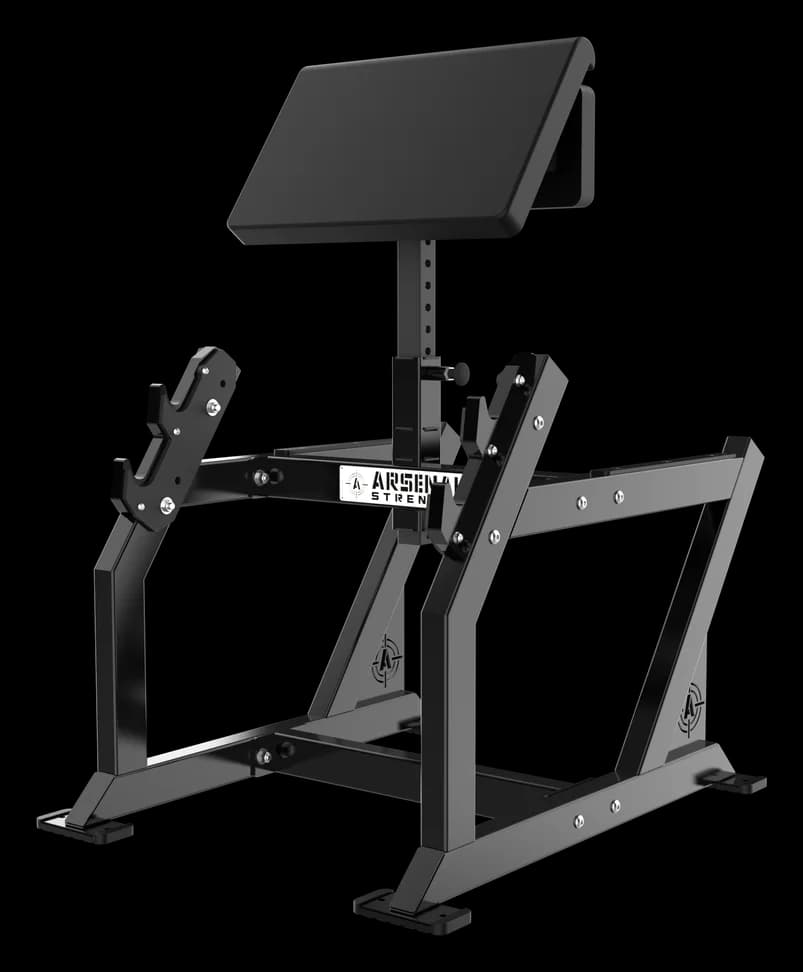 Arsenal Alpha Standing Preacher Curl Bench — Racks & Benches commercial gym equipment by Arsenal Strength