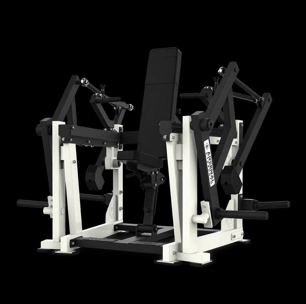 Arsenal FORGE-X Converging Chest Press — Plate Loaded commercial gym equipment by Arsenal Strength