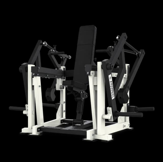 Arsenal FORGE-X Converging Chest Press — Plate Loaded commercial gym equipment