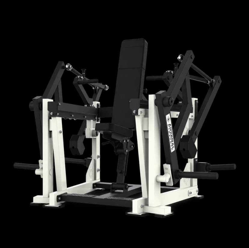 Arsenal FORGE-X Converging Chest Press — Plate Loaded commercial gym equipment by Arsenal Strength