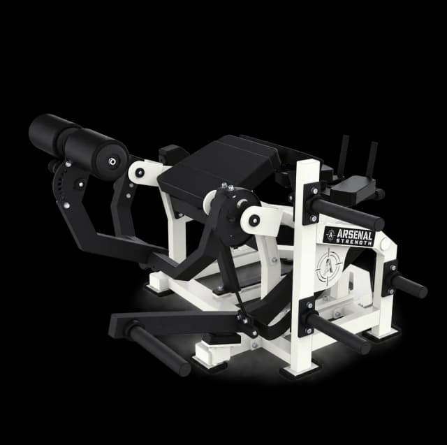 Arsenal FORGE-X Lying Leg Curl — Plate Loaded commercial gym equipment