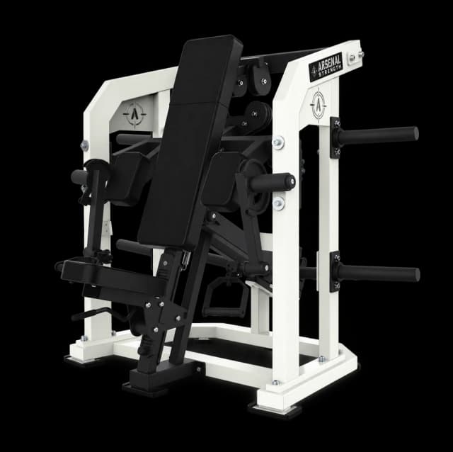 Arsenal FORGE-X Seated ISO Bicep Curl — Plate Loaded commercial gym equipment