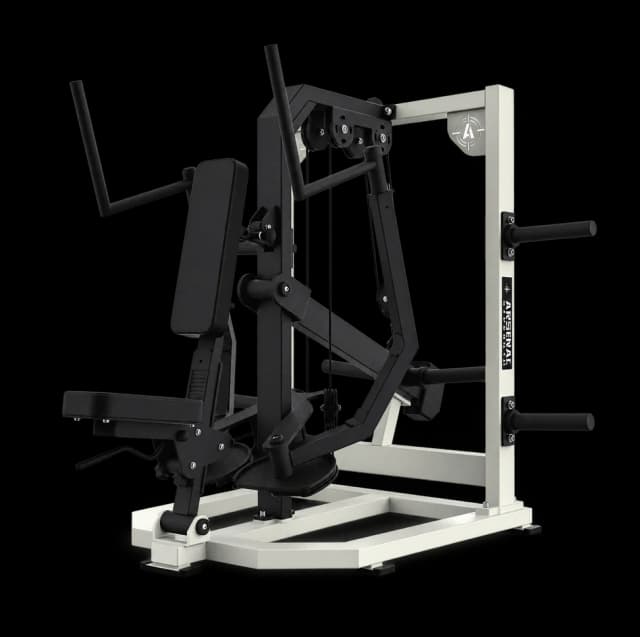 Arsenal FORGE-X Upright Decline Fly — Plate Loaded commercial gym equipment