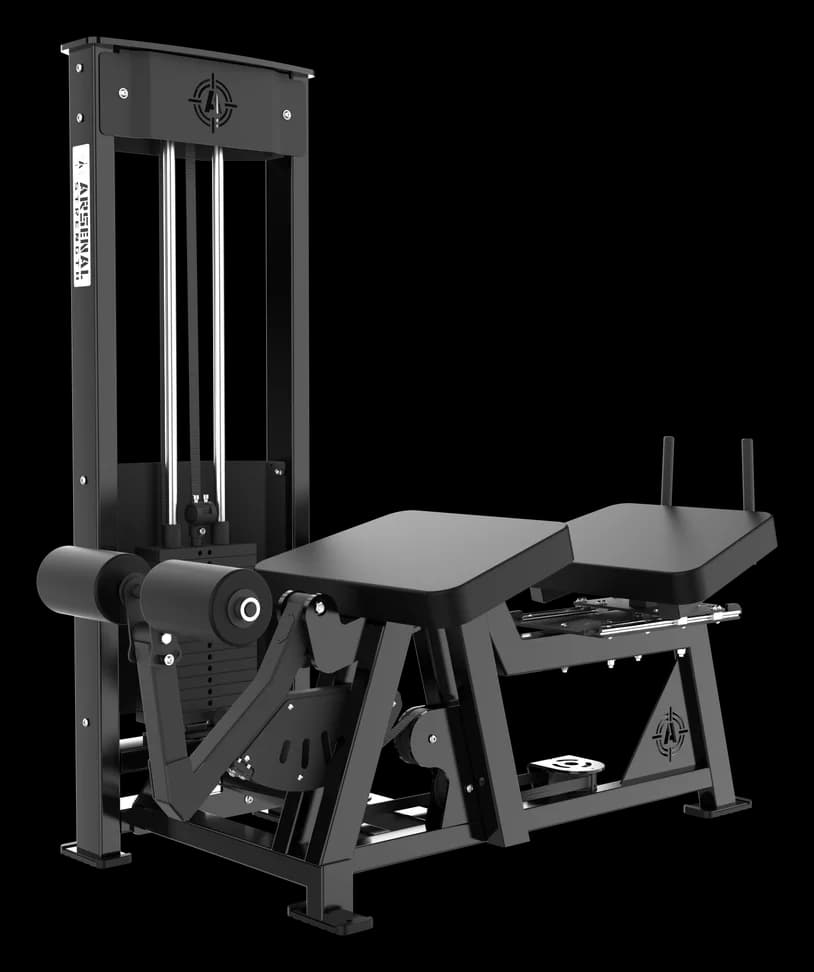 Arsenal M-1 Lying Leg Curl — Pin Loaded commercial gym equipment by Arsenal Strength