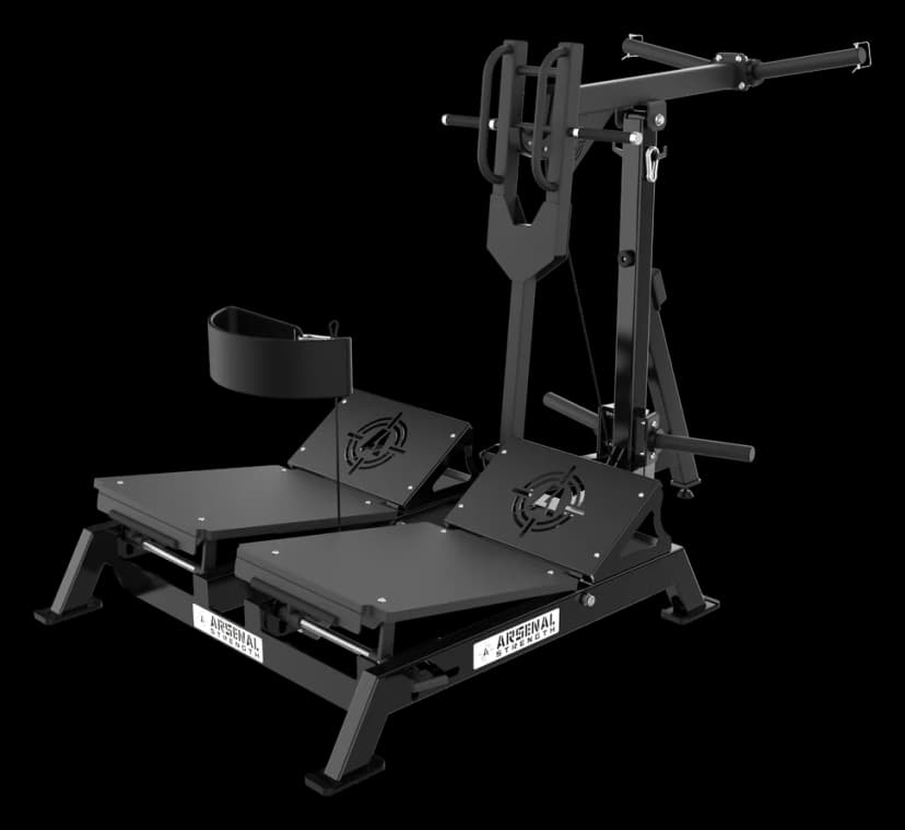 Arsenal Reloaded Belt Squat — Plate Loaded commercial gym equipment by Arsenal Strength