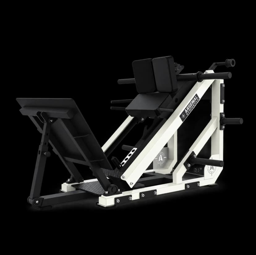 Arsenal Reloaded Hip Hack Press — Plate Loaded commercial gym equipment by Arsenal Strength