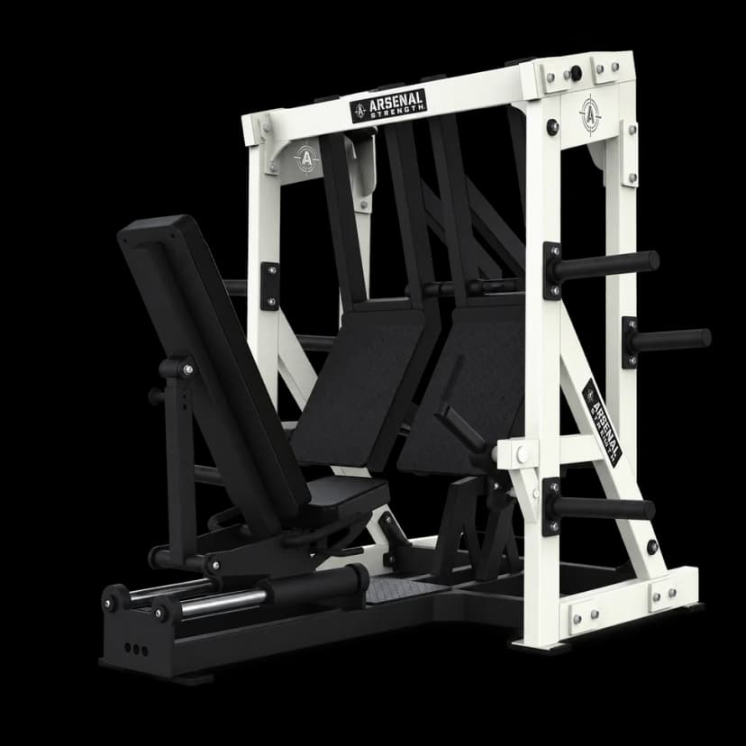 Arsenal Reloaded Horizontal Leg Press — Plate Loaded commercial gym equipment by Arsenal Strength
