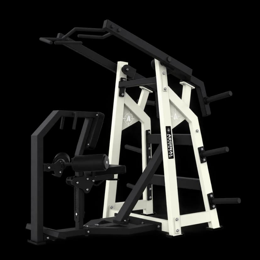 Arsenal Reloaded Multi Grip Pulldown / High Row — Plate Loaded commercial gym equipment by Arsenal Strength