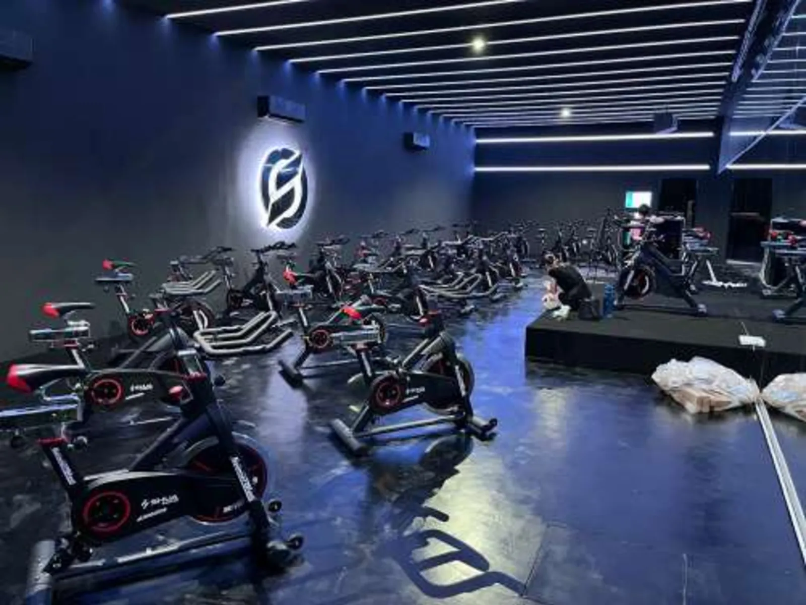 SPREE Spinning Studio — Sutera Utama Sport World, Johor gym fit-out by New Era Fitness