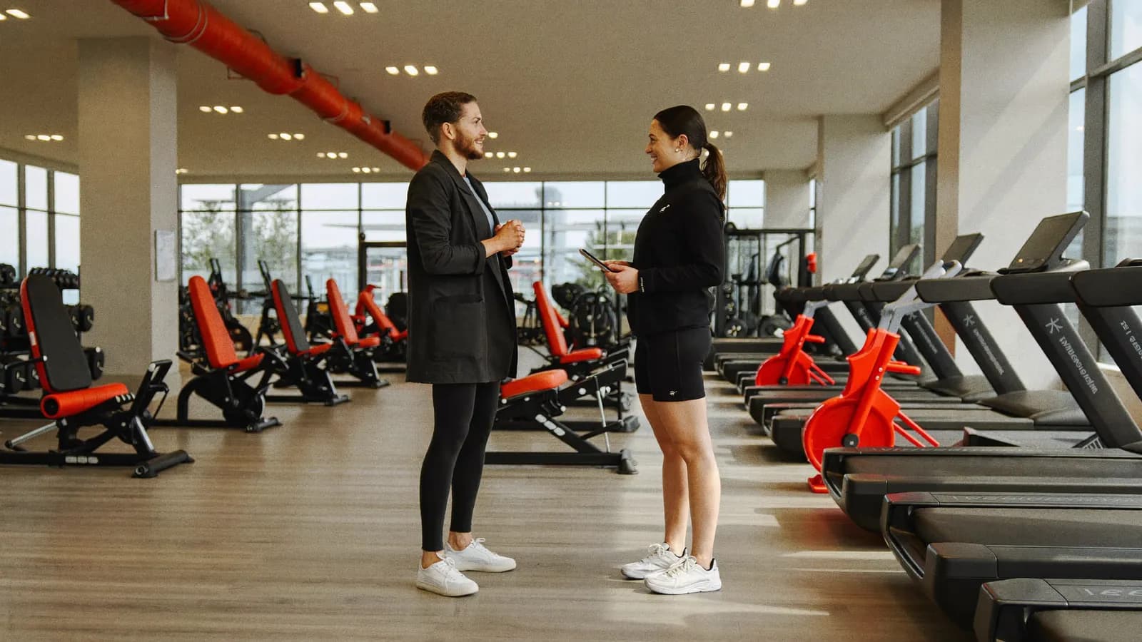 New Era Fitness on a commercial gym floor