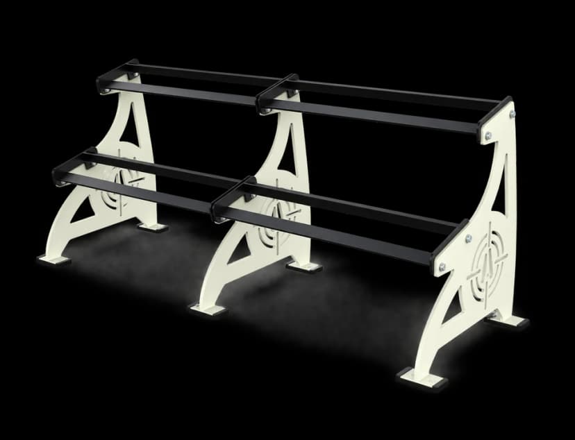 Arsenal Alpha 2 Tier Hex Dumbbell Rack — Racks & Benches commercial gym equipment by Arsenal Strength
