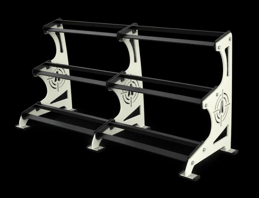 Arsenal Alpha 3 Tier Hex Dumbbell Rack — Racks & Benches commercial gym equipment by Arsenal Strength