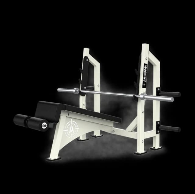 Arsenal Alpha Olympic Decline Bench — Racks & Benches commercial gym equipment