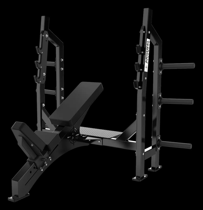 Arsenal Alpha Olympic Incline Bench — Racks & Benches commercial gym equipment by Arsenal Strength