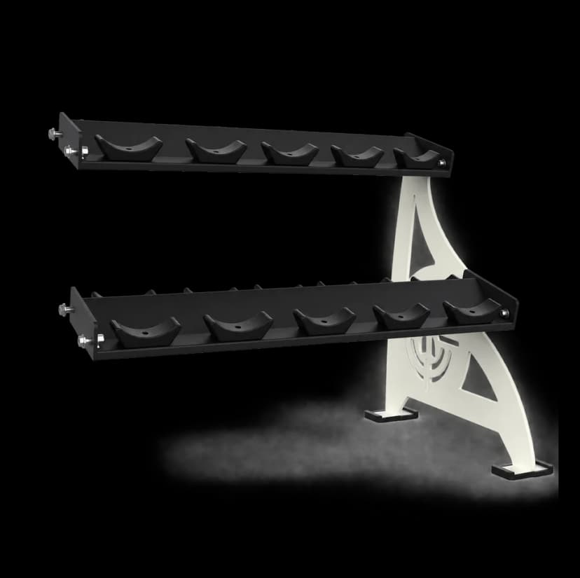 Arsenal Alpha 2 Tier Pro Dumbbell Add On — Racks & Benches commercial gym equipment by Arsenal Strength