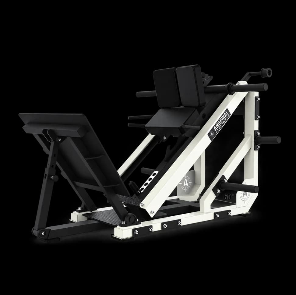 Arsenal Reloaded Hip Hack Press — Plate Loaded commercial gym equipment by Arsenal Strength