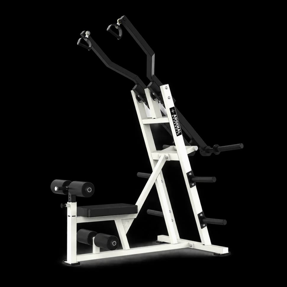 Arsenal Reloaded ISO Lat Pulldown — Plate Loaded commercial gym equipment by Arsenal Strength