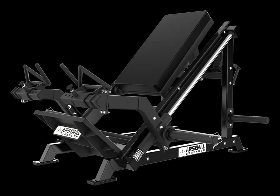 Arsenal Reloaded Linear Smith Row — Plate Loaded commercial gym equipment by Arsenal Strength