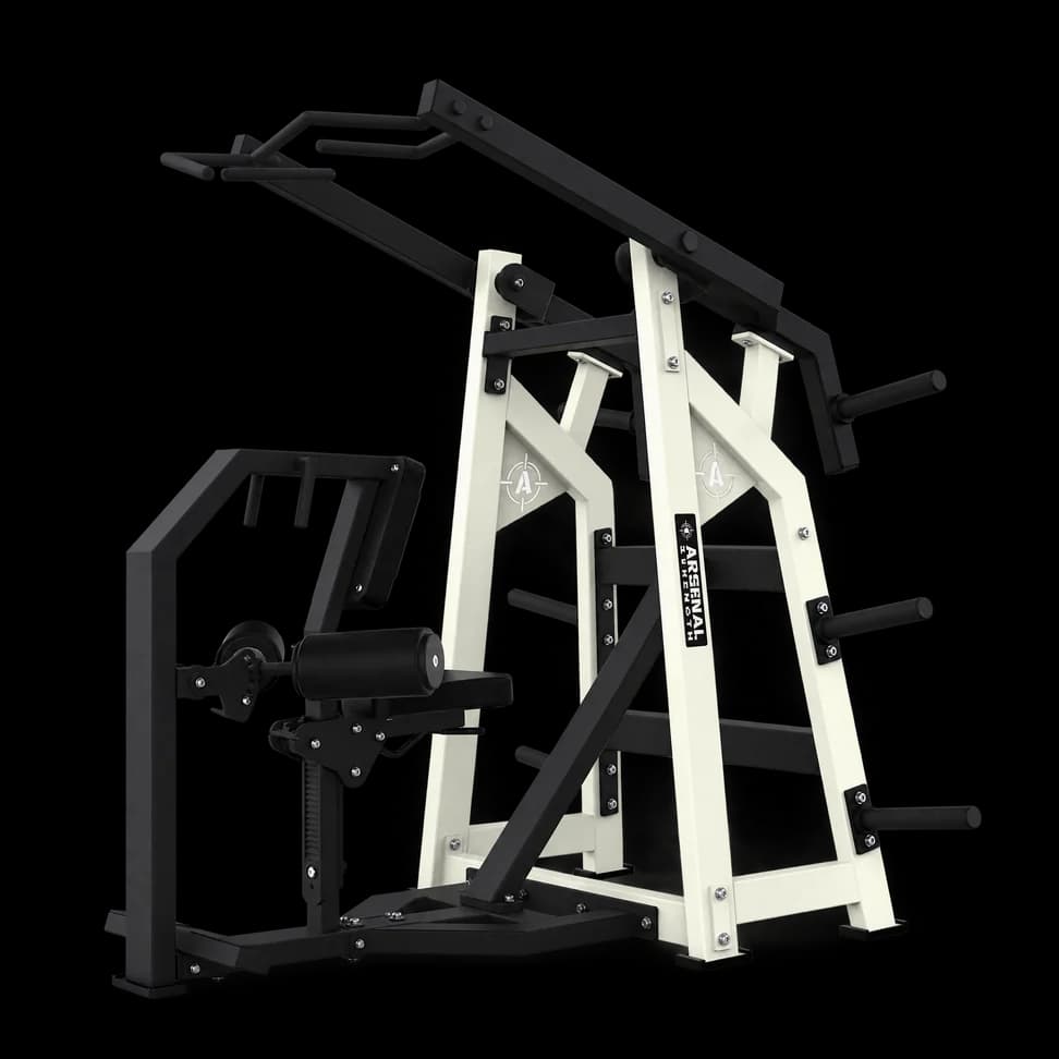 Arsenal Reloaded Multi Grip Pulldown / High Row — Plate Loaded commercial gym equipment by Arsenal Strength